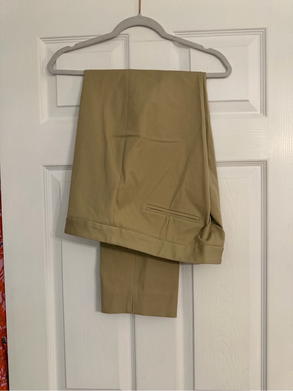Lands' End Women's Straight-Leg Pants in Khaki